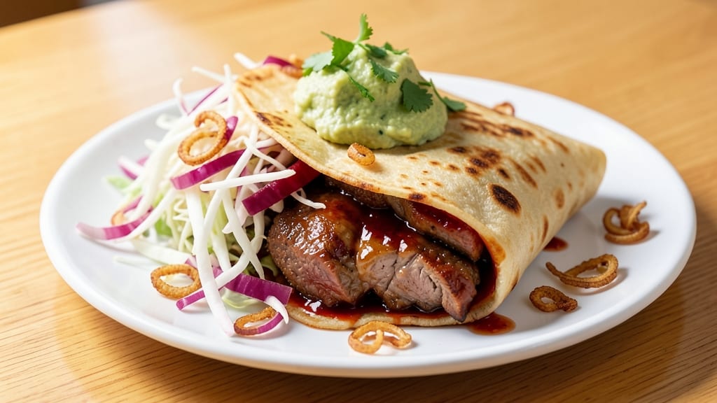 Café Rio Sweet Pork Burrito Recipe: Crispy Tortilla Wrapped in Smoky Sweet Pork