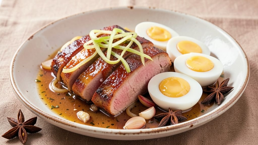 Braised Pork And Eggs Recipe: Silky Eggs Poached in Rich Pork Gravy