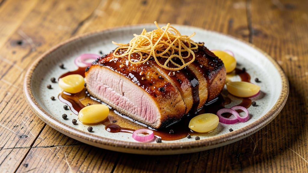 Columbia Restaurant Pork Recipe: Five-Spice Glossed Crisp With Steamed Bun Harmony