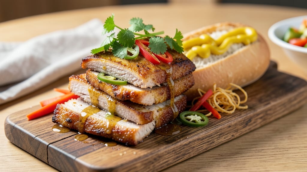 Crispy Pork Banh Mi Recipe: Pickled Crunch Meets Charred Pork Magic