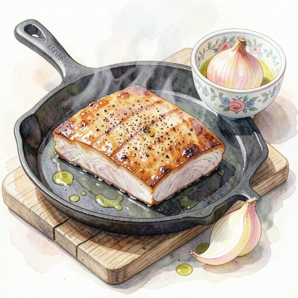 Blackstone Griddle Pork Loin Recipe: Smoky-Caramelized Crust with Perfect Pink Centers