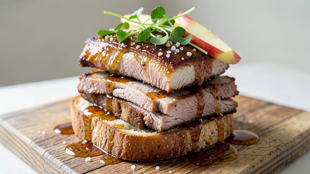 Cold Pork Sandwich Recipe: Crispy-Crusted Bites With Zesty Mustard Kick