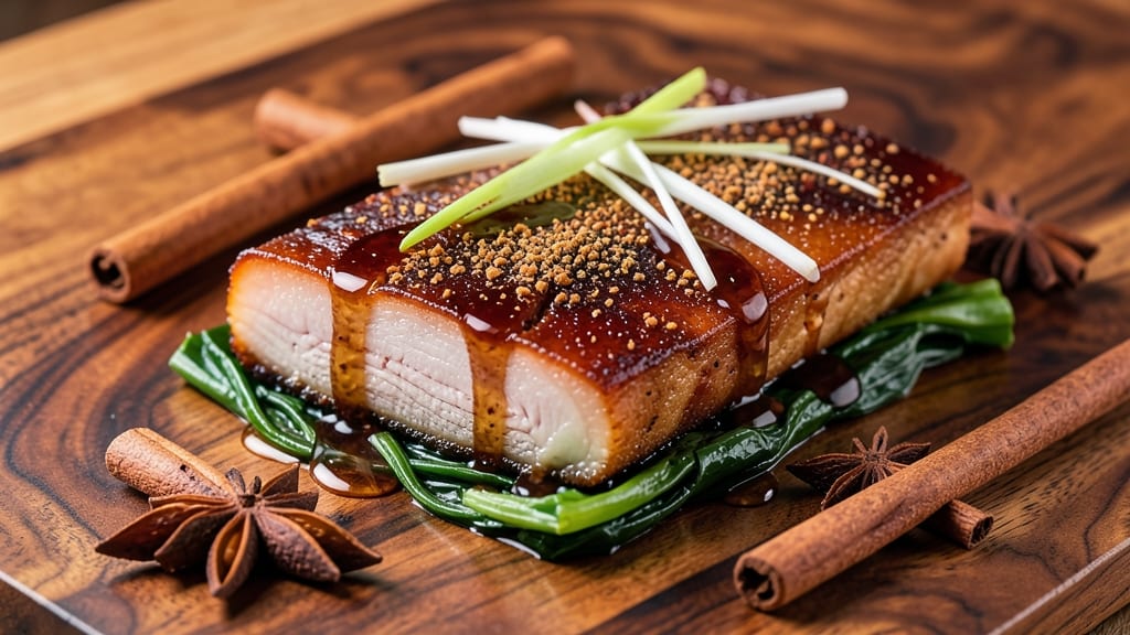 Chinese Cured Pork Recipe: Silky Five-Spice Glaze Over Tender Belly
