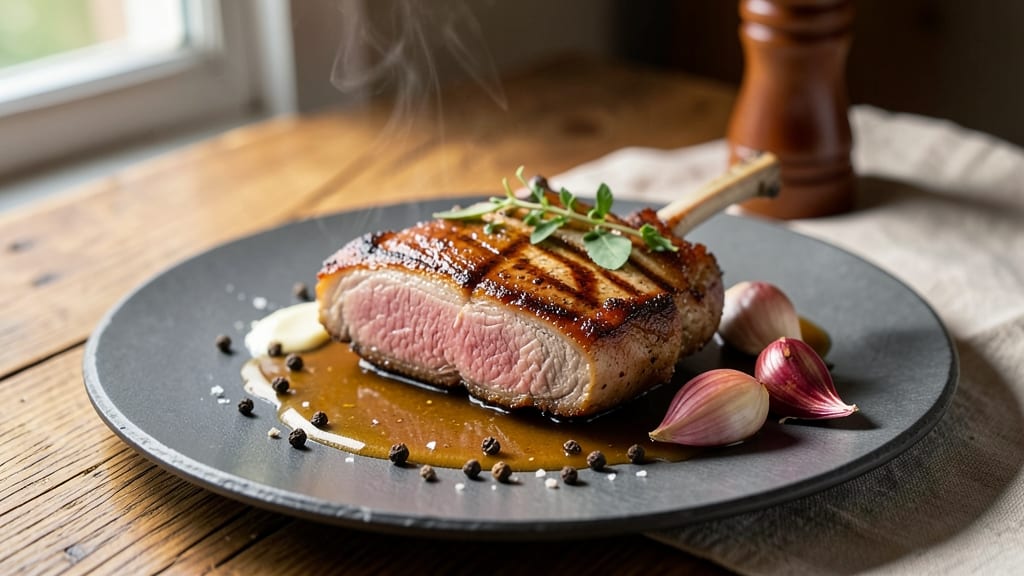 Bone-In Ribeye Pork Chops Recipe: Pan-Seared Crust With Juicy, Marbled Centers