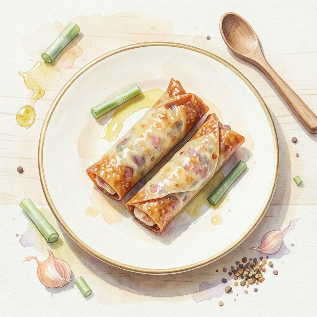 Beef and Pork Egg Roll Recipe: Crispy Wraps With Double-Meat Flavor