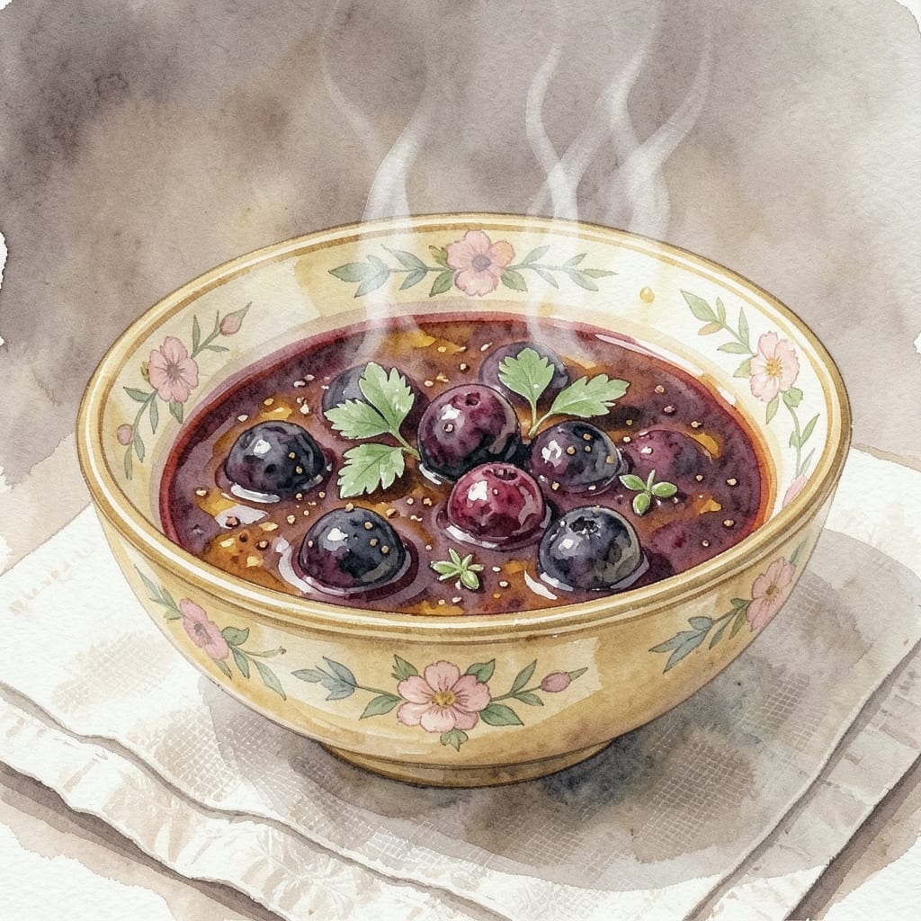 Blackberry Sauce Recipe for Pork: Balsamic-Blackberry Reduction with Herbed Edge