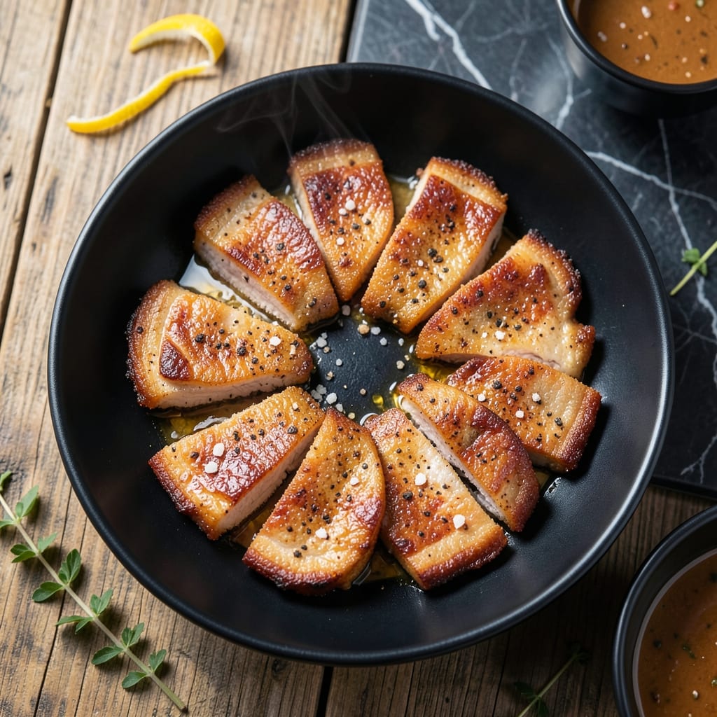 Air Fry Pork Belly Slices Recipe: Crispy Layers in Minutes