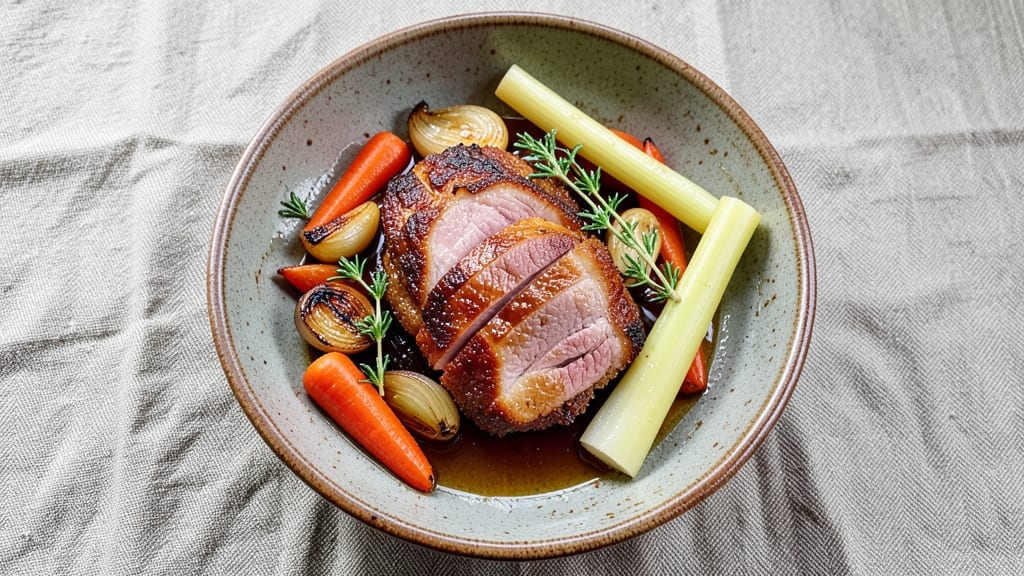 Crispy Pork Hock Recipe: Bark-Like Crust With Melt-In-Mouth Tenderness
