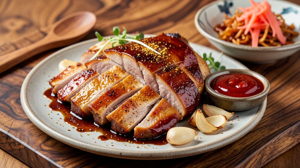 Chinese Peking Pork Recipe: Five-Spice Glossed Crust With Melty Centers