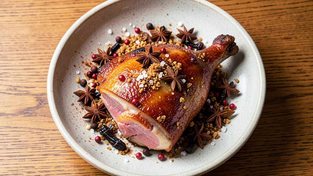 Crispy Pork Leg Recipe: Five-Spice Glossed Crust for Irresistible Bites