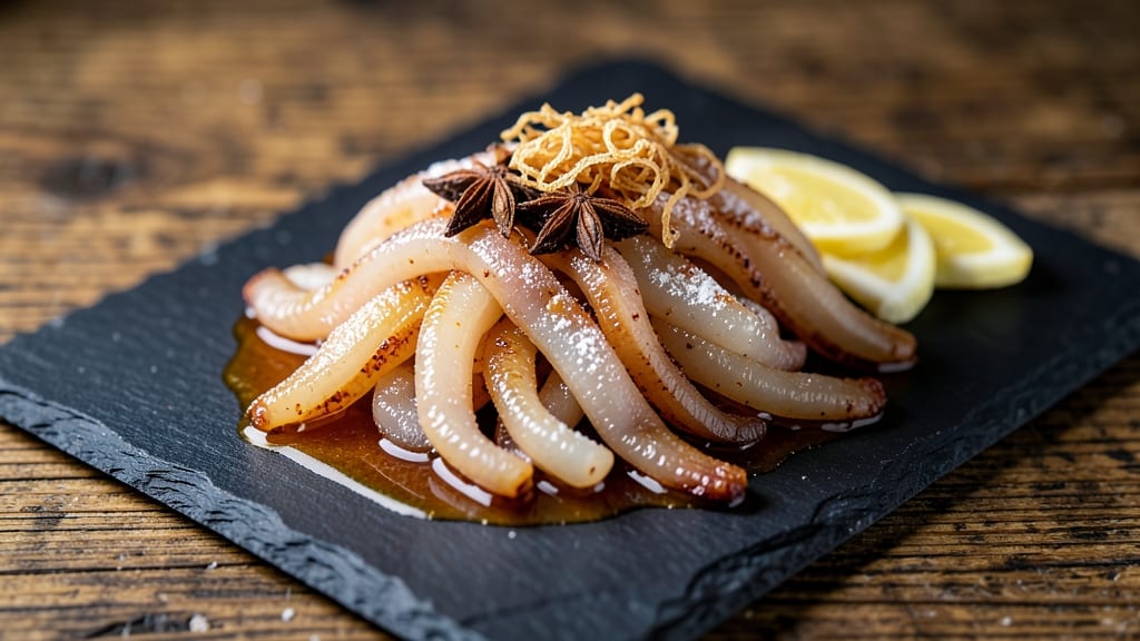 Chinese Pork Intestine Recipe: Five-Spice Glossed Crust With Herbal Infusion