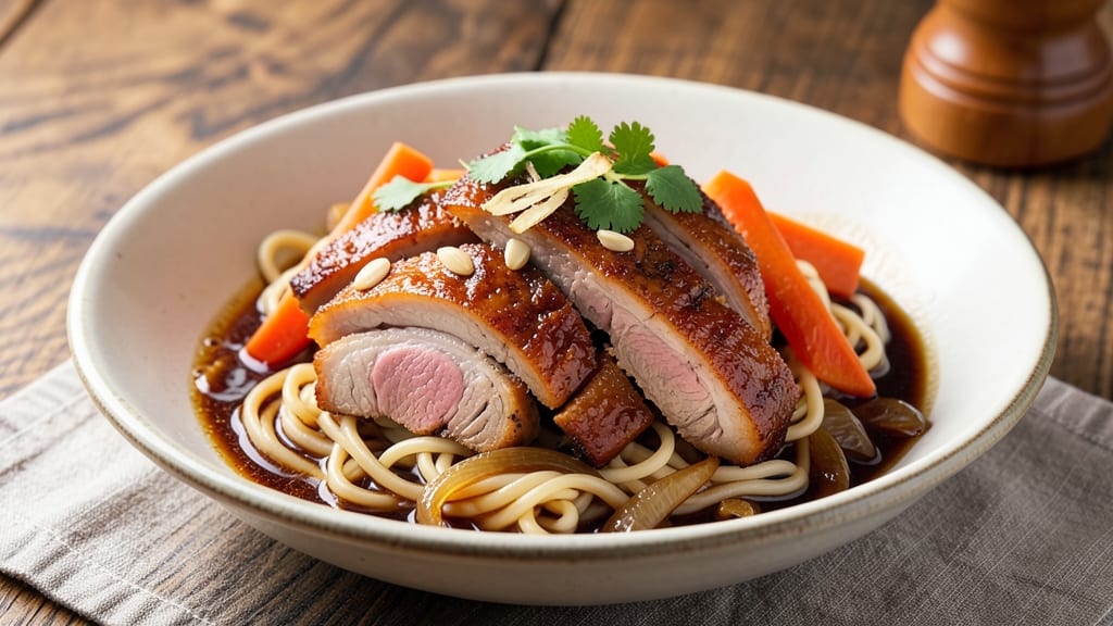 Braised Pork Noodles Recipe: Deep Umami Richness in One Pot