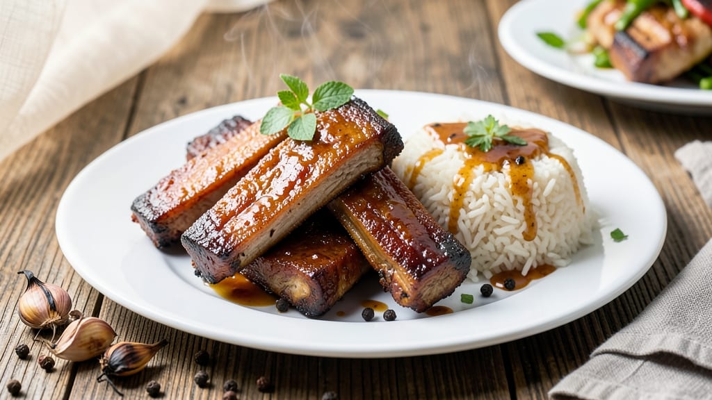 Country Style Pork Ribs and Rice Recipe: Smoky-Spiced Ribs Paired With Fluffy Rice