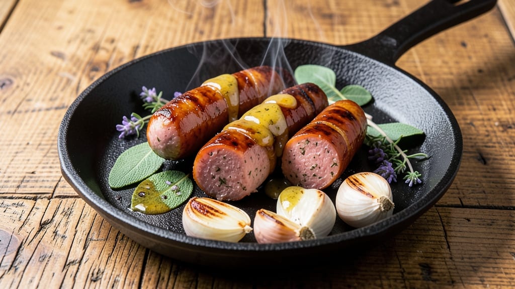British Pork Sausage Recipe: Crispy Skins and Herbed Juiciness in One Pan