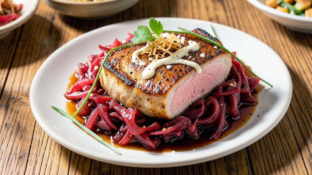 Boneless Pork Chop and Sauerkraut Recipe: Juicy Pan-Seared Meat Over Tangy Fermented Crunch