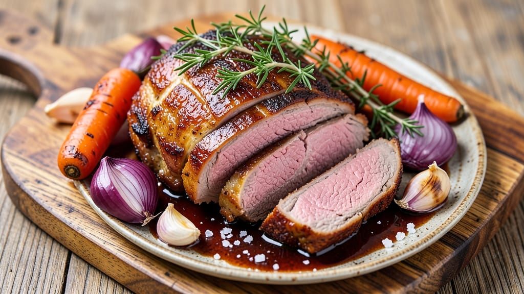 Combination Beef and Pork Roast Recipe: Double-Meat Braise With Caramelized Fond