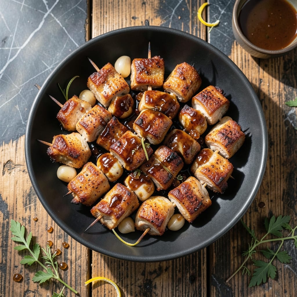 Air Fryer Pork Kabobs Recipe: Smoky Tender Bites in Minutes