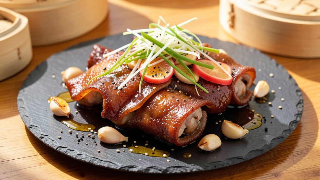 Chinese Pork Ear Recipe: Five-Spice Glossed Crispy Delight