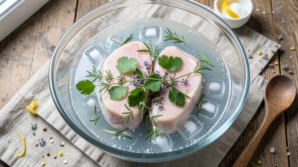 Brine Recipe for 2 Pork Chops: Juicy, Herbed Crust in 4 Hours