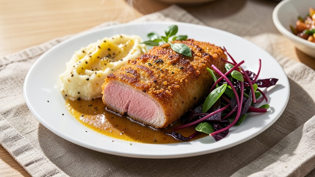 Breaded Buttermilk Pork Tenderloin Recipe: Crispy Gold Crust, Juicy Core
