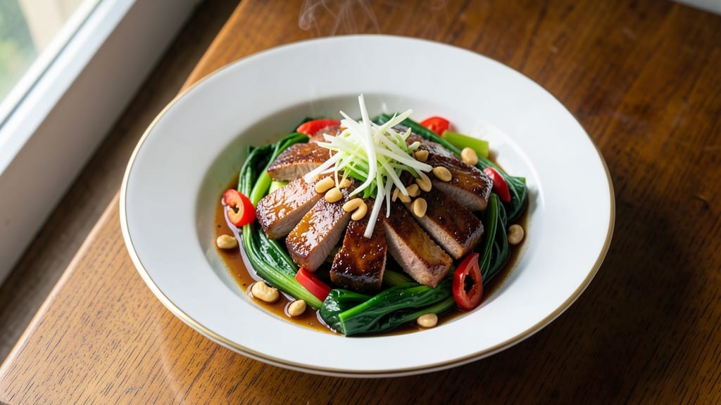 Chinese Pork Tenderloin Stir Fry Recipe: Wok-Seared Five-Spice Crisp With Silky Noodles