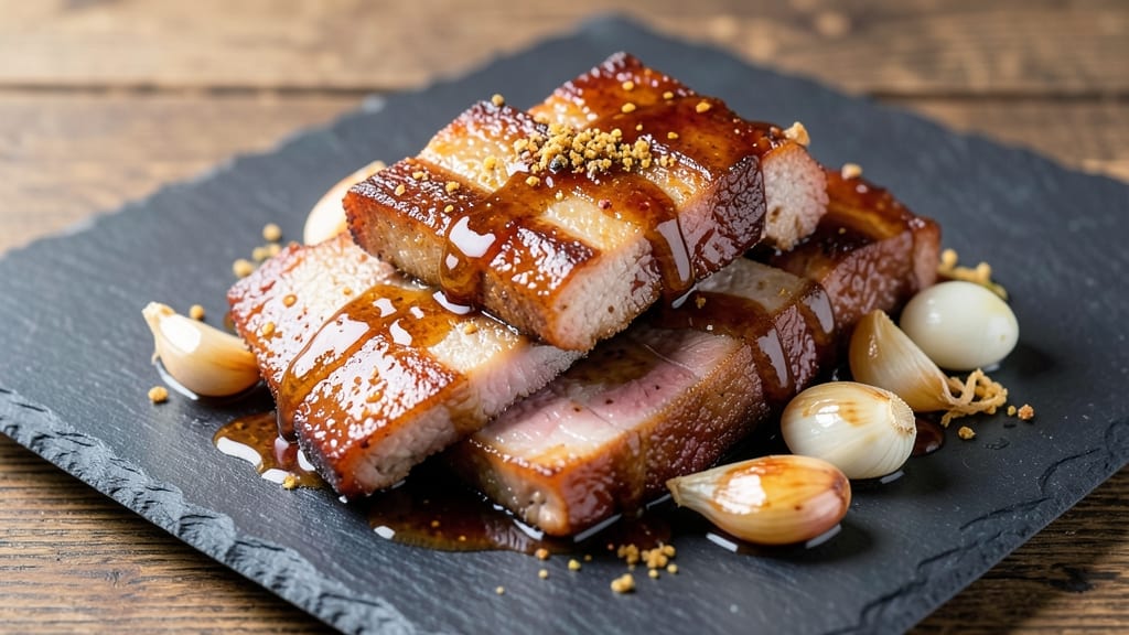 Cantonese Pork Recipe: Charred Five-Spice Crisp With Silky Steamed Buns