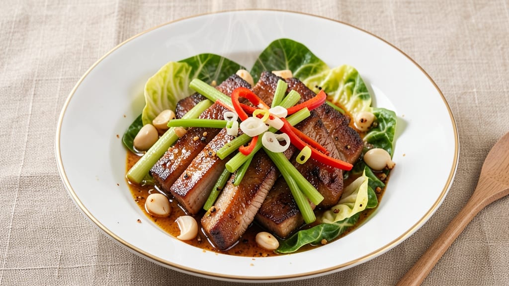Chinese Pork Chop Suey Recipe: Wok-Fried Crunch and Silky Pork