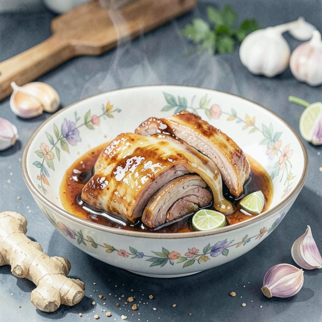 Black Vinegar Pork Recipe: Filipino-Style Crispy Edges and Silky Meat