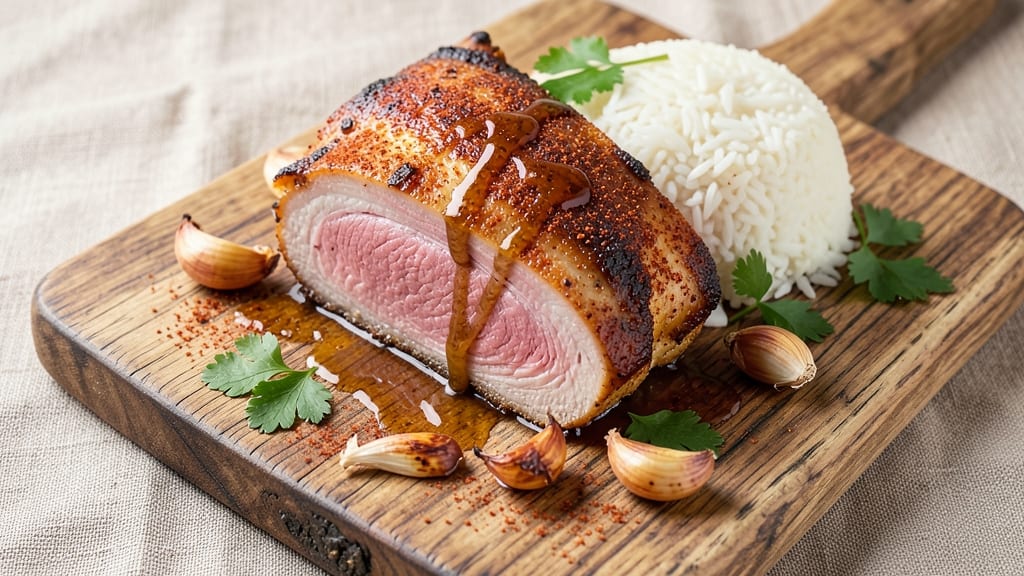 Country Pork Recipe: Smoky-Sweet Crisp With Juicy Center