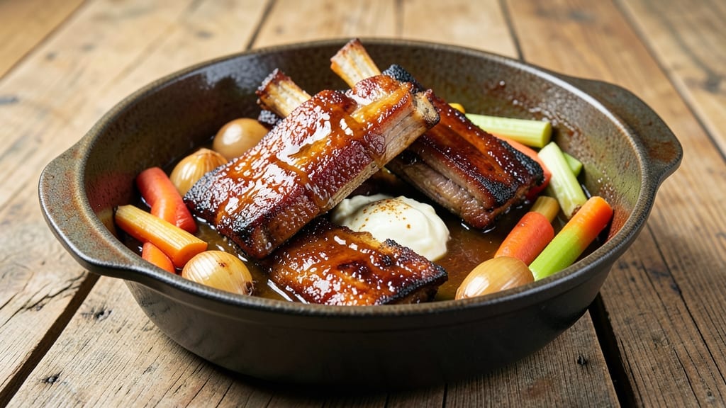 Braised Pork Back Ribs Recipe: Fall-Apart Richness From Slow-Simmered Broth
