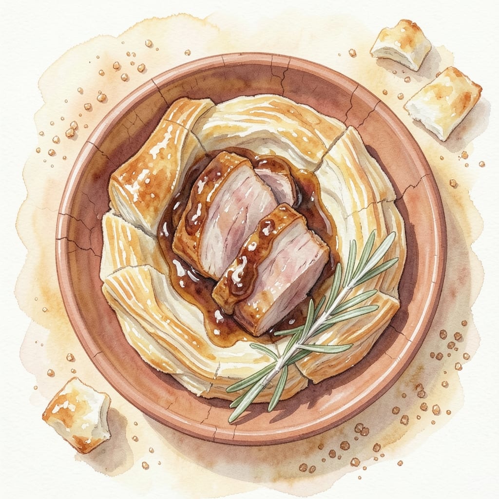 BBQ Pork Puff Pastry Recipe: Smoky-Sweet Crust That Shatters With Every Bite