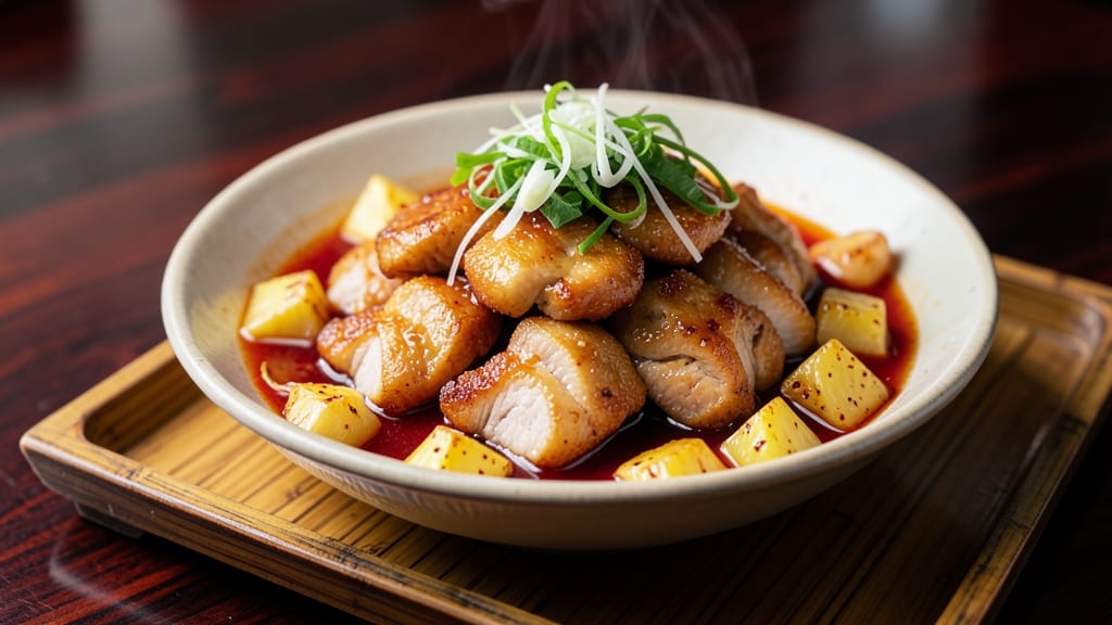 Chinese Style Sweet and Sour Pork Recipe: Crispy Bites with Tangy Pineapple Glaze