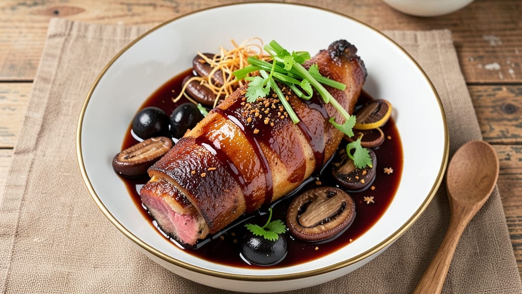 Braised Pork Leg Recipe Chinese: Five-Spice Glossed Crust With Shatter-Tender Meat