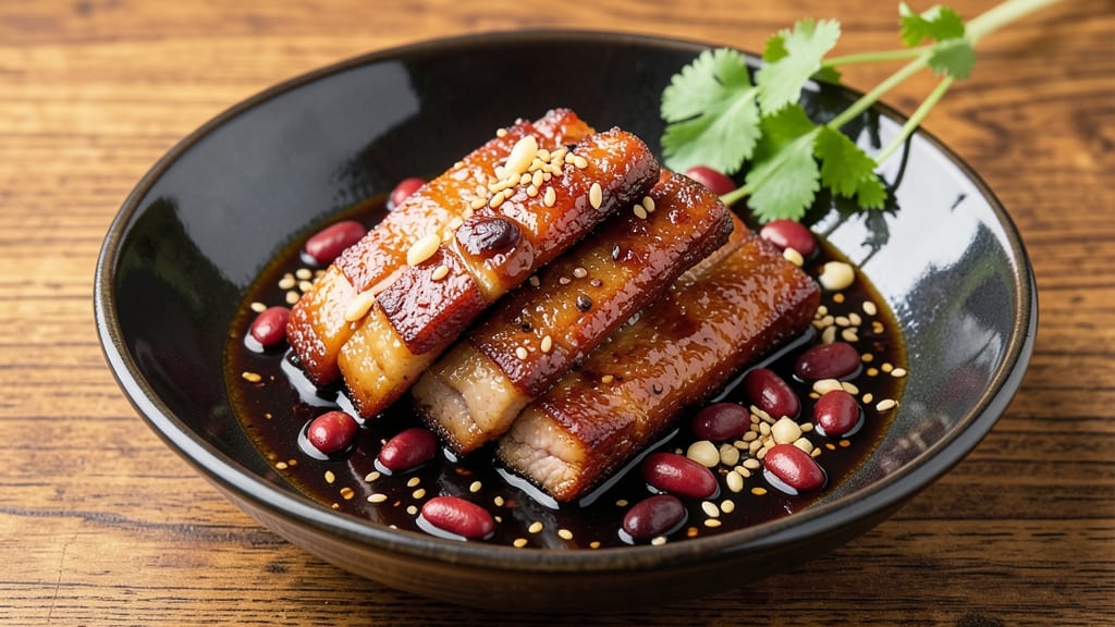 Chinese Recipe Pork Ribs and Black Bean Sauce: Sticky-Sweet Gloss From Slow-Braised Beans