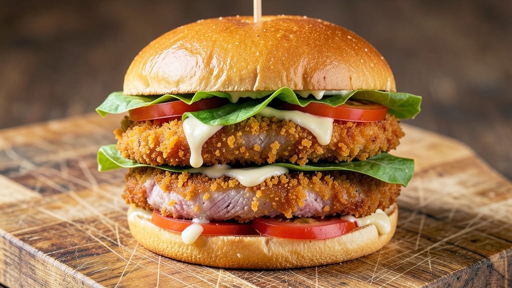 Breaded Pork Chop Sandwich Recipe: Crispy Crust, Juicy Center, No-Sog Buns