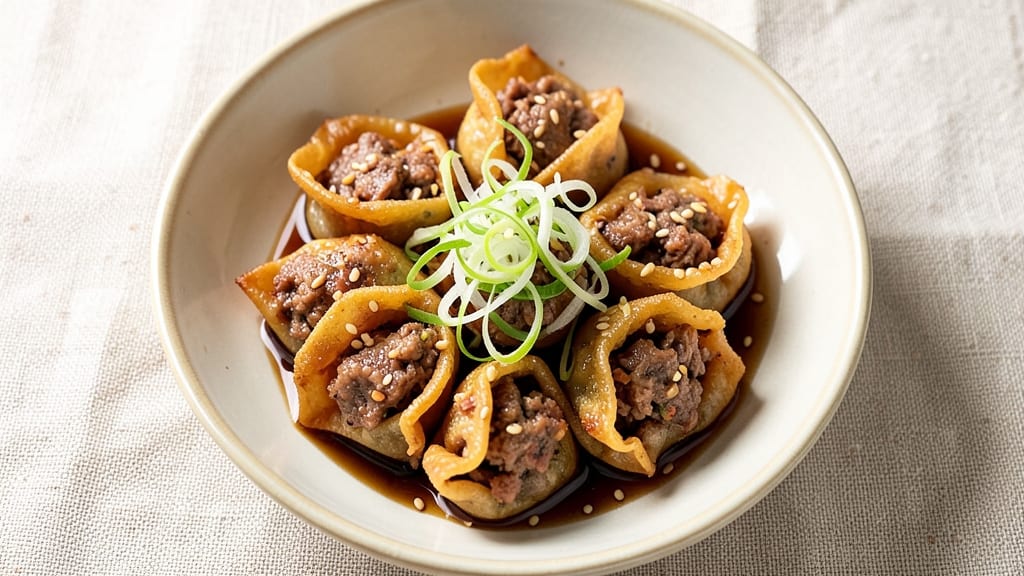 Crispy Pork Wonton Recipe: Golden Crunch With Silky Stuffing Inside