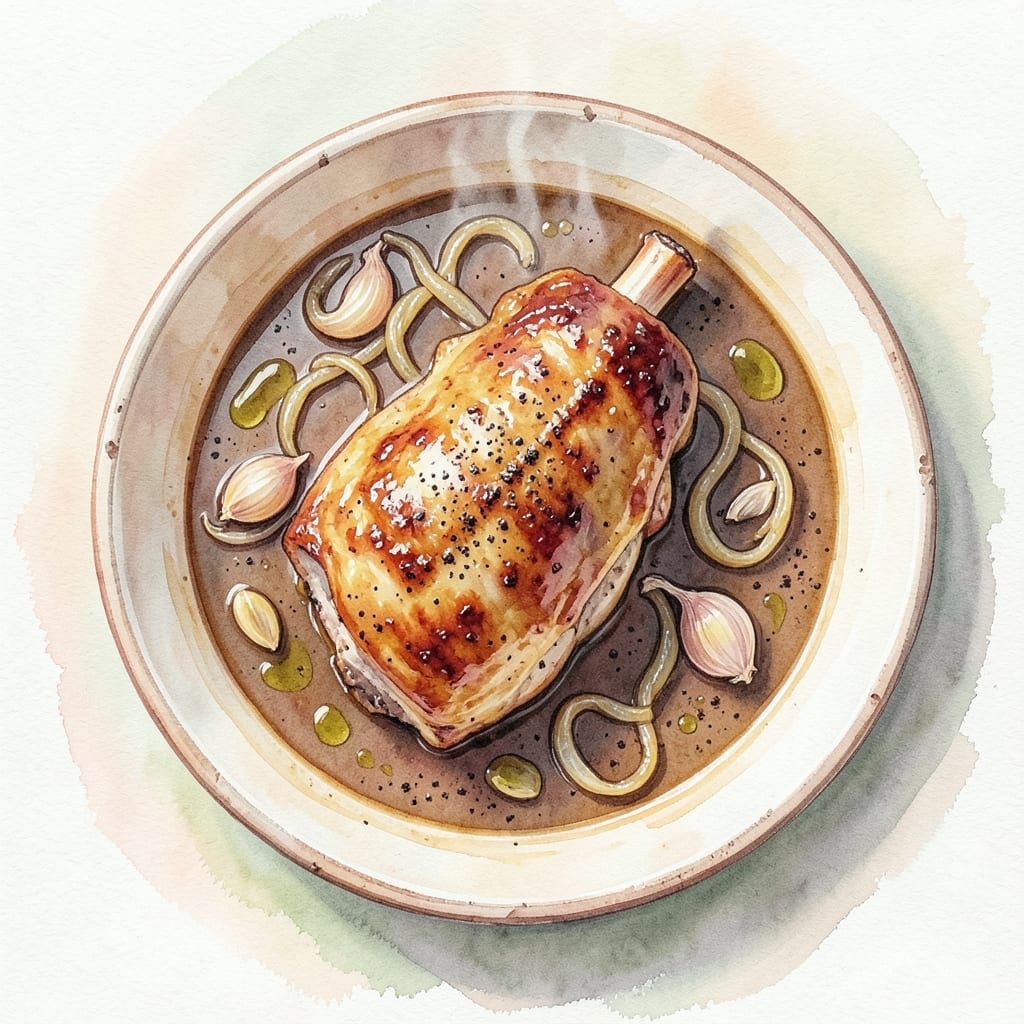 BBQ Bone-In Pork Shoulder Roast Recipe: Smokehouse-Infused Crust Meets Juicy Pink Centers